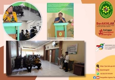Memori Indah dalam Pengantar Alih Tugas: Kebersamaan yang Mengukir Sejarah di Pengadilan Agama Talu