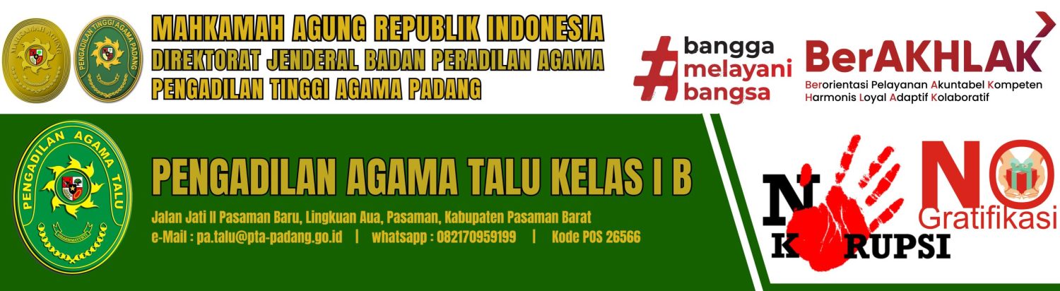 Website Resmi Pengadilan Agama Talu