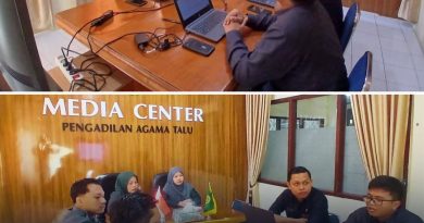Aksi Nyata Pencegahan Gratifikasi, Unit Pengendali Gratifikasi (UPG) Pengadilan Agama Talu Adakan Monitoring dan Evaluasi